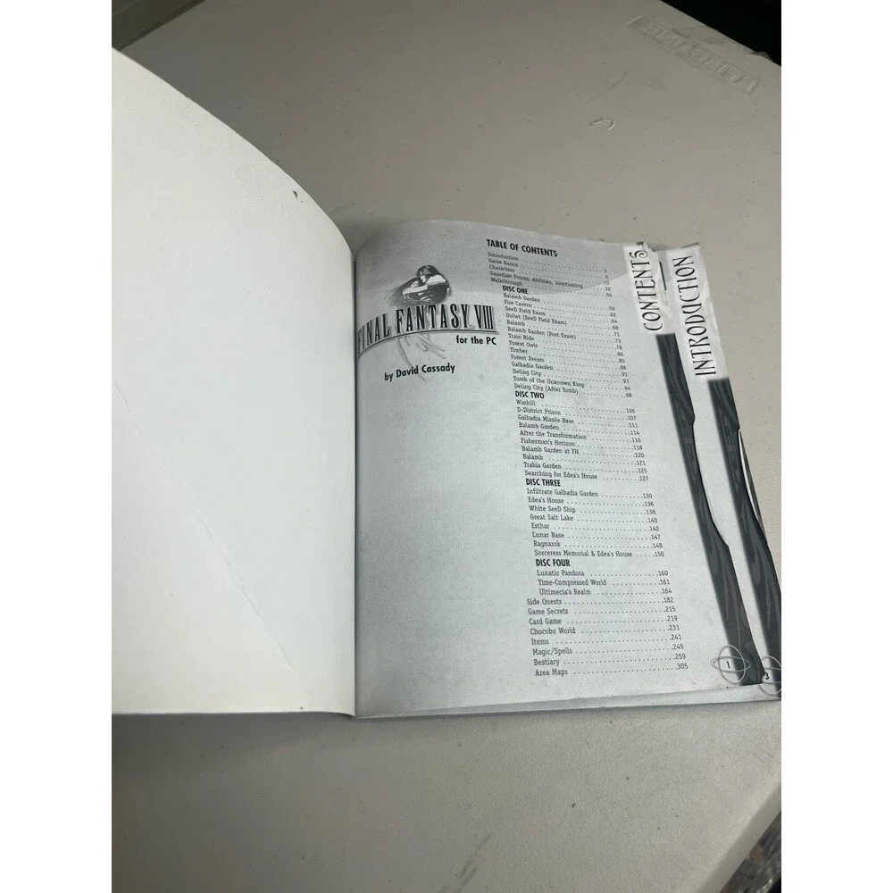 Final Fantasy VIII Official Strategy Guide BradyGames PC  1999